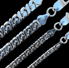 Collana catena maglia cubana