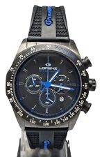 Orologio Lorenz Granpremio blue turbo cronografo maschile 42mm stainless steel