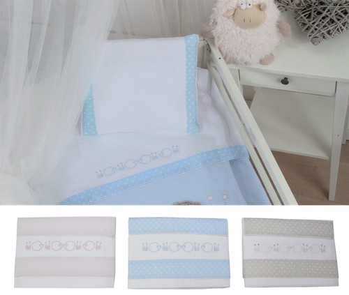 Completo lenzuolo lettino con