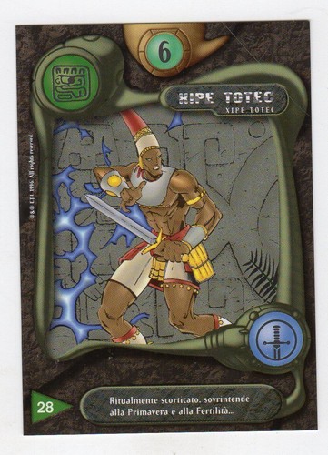 Figurina cards deus numero - deus,