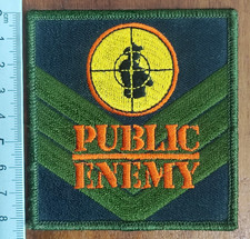 TOPPA PATCH PUBLIC ENEMY  USA