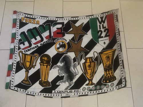 Bandiera juventus vintage flag - juventus,