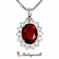 Sfarzosa Collana Rubino in