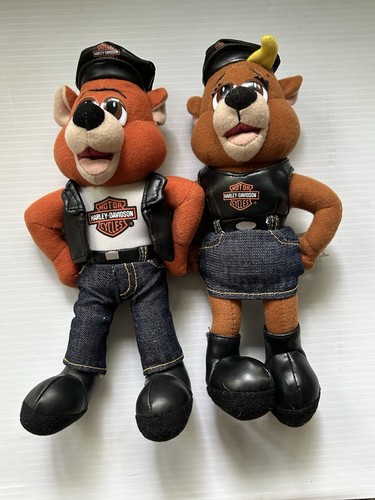 Harley davidson peluche biker - harley-davidson,