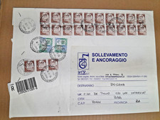 2000 CASTELLI BOBINE 23 X 100 £. + 2 ALTI VALORI SU RACCOMANDATA PLURIPORTO