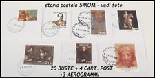 SMOM LOTTO STORIA POSTALE in