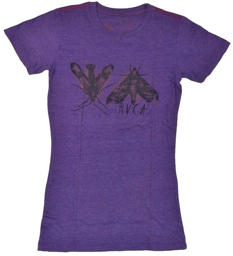 Rvca insecto tee viola - rvca,