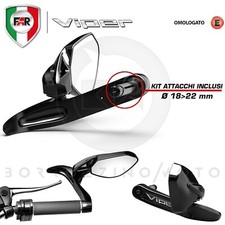 FAR VIPER SHIELD LEVER SPECCHIETTI RETROVISORE MOTO MANUBRIO 18-22 mm BILANCIERE