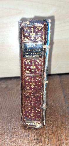 Livre ancien anacréon - livre, ancien-anacréon