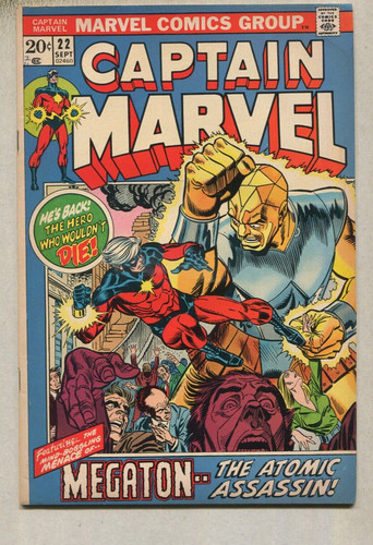 Captain marvel vf megaton - vf,
