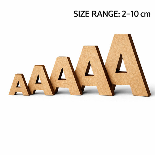 Lettere mdf artigianali - mdf, fai