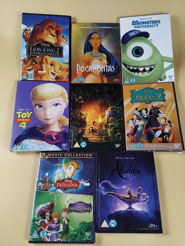 Disney dvds brand new - 8,