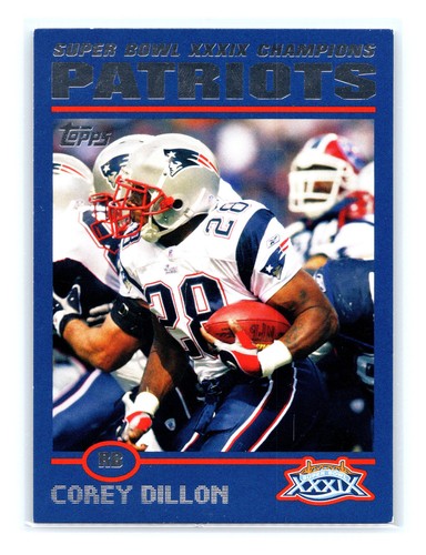 2005 topps new england - 2005,
