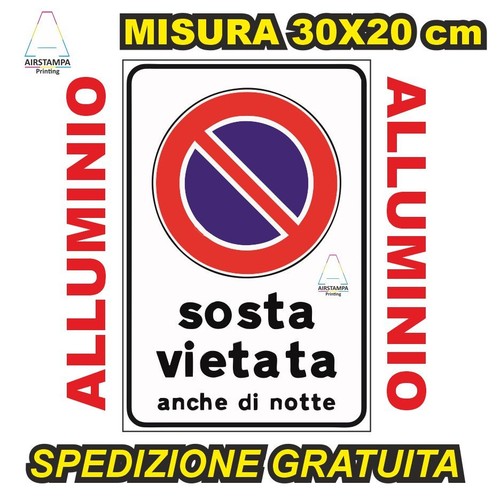 Cartello alluminio passo - cartello,