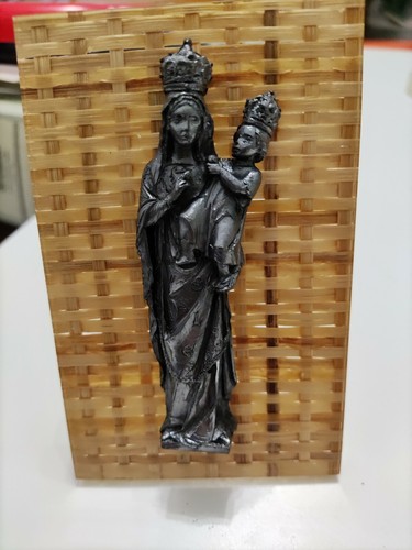 Madonnina peltro cesellato - madonnina,