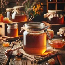 Miele italiano in vaso di