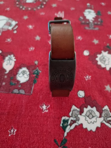 Braccialetto pelle marca - braccialetto,