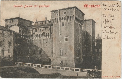 Mantova castello ducale dei - -,