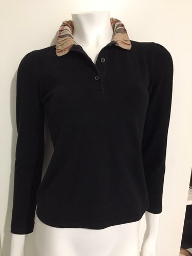 Burberry polo nera - polo,