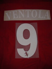 KIT VENTOLA 9 BIANCO X MAGLIA CALCIO TORINO ASICS NUOVO STILSCREEN 