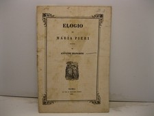 Bianchini antonio elogio di - elogio,