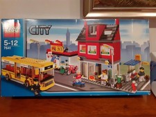 LEGO  CITY 7641  Centro Della Città  Anno 2009 Pizzeria   Usato  Con Istruzioni