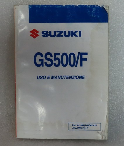Suzuki 99011 01d67 manuale - suzuki, 99011-01d67