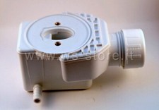 Piletta doccia con attacco scarico condensa vapore per sauna Teuco