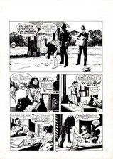 GIAN LUIGI COPPOLA - Tavola originale Dylan Dog n.75  "Il Tagliagole" p.25