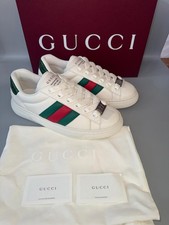 Sneakers Gucci Ace 42 Eu 8 Uk new authentic with box  and labels  logo monog