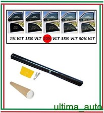 PELLICOLA OSCURANTE PER VETRI AUTO NERO DARK BLACK 20% 76cm x 3m / 76cm x 300cm