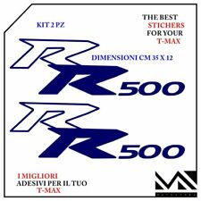 KIT ADESIVI RR 500 SCUDO ANTERIORE PER YAMAHA T-MAX TMAX 500 COLORE BLU