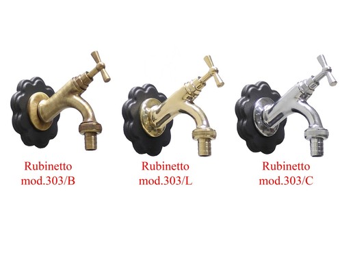Rubinetto ottone con - in,