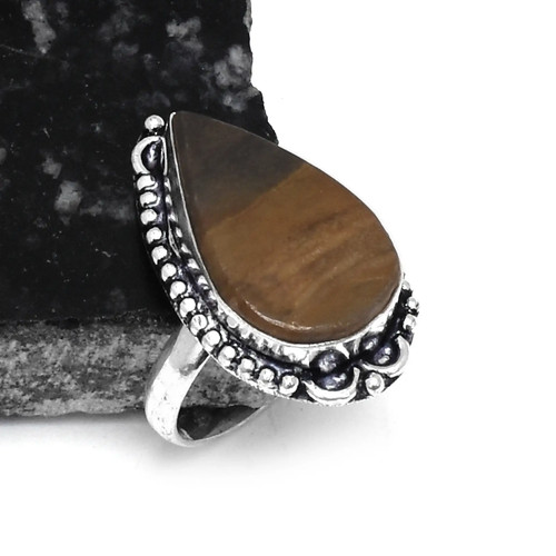 Anello etnico fatto mano - anello, a