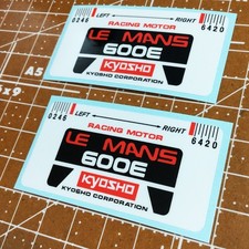 Vintage RC Kyosho Lemans 600E