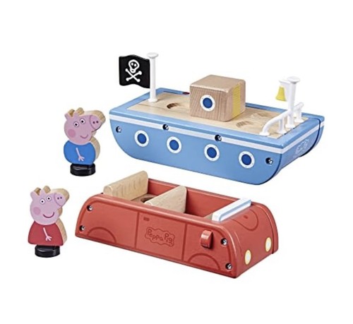 Peppa pig wooden car - peppa,