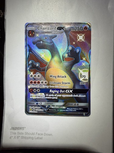 Charizard shiny holo - gx,
