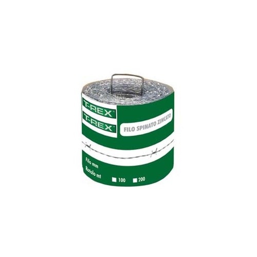Filo ferro spinato zincato