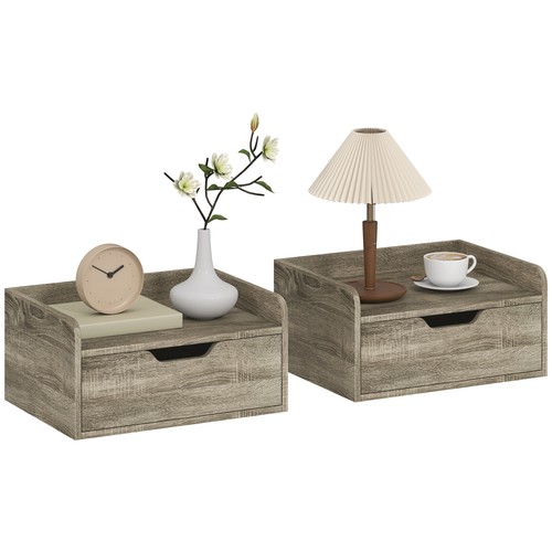 Homcom set comodini - di,