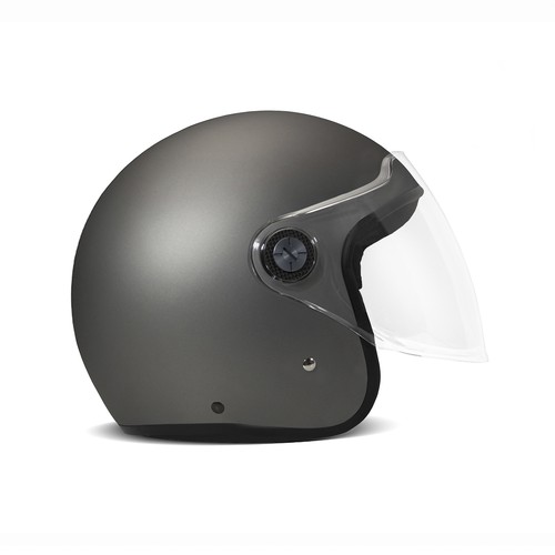 Casco jet dmd grigio - grigio, opaco