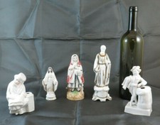 5 STATUINE IN PORCELLANA DI
