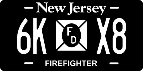 New jersey pompiere fuoco nero - jersey,
