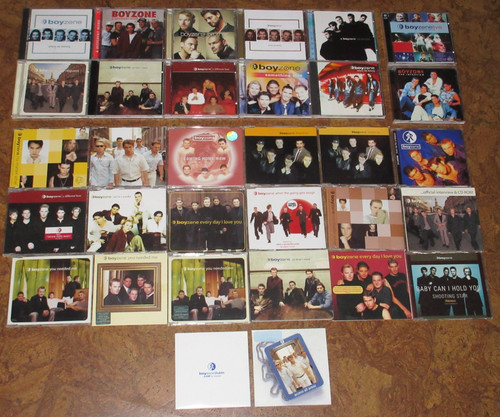 Huge lot boyzone cd - lot, cd's