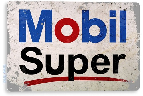 Tin sign mobil super - mobil,