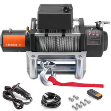18,000 Lbs. Electric Winch, 12