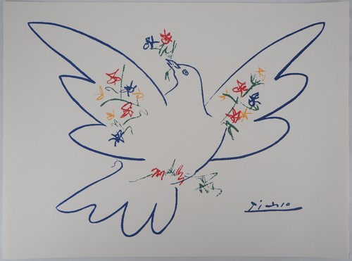 Pablo picasso colombe aux - picasso, :