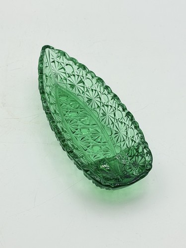 Posacenere canoa vintage verde