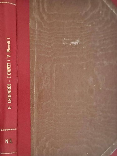 Canti giacomo leopardi - i, canti.
