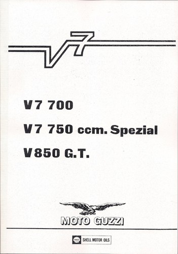 Moto guzzi manuale riparazione - manuale,