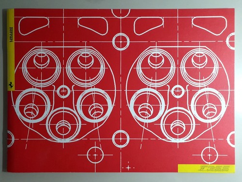 Ferrari brochure originale - originale, "